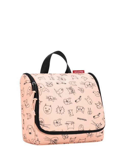 Kozmetikai táska REISENTHEL Toiletbag kids cats and dogs rose WH3064