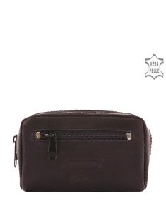 Sylvia Belmonte MS23 fekete bőr kulcstartó