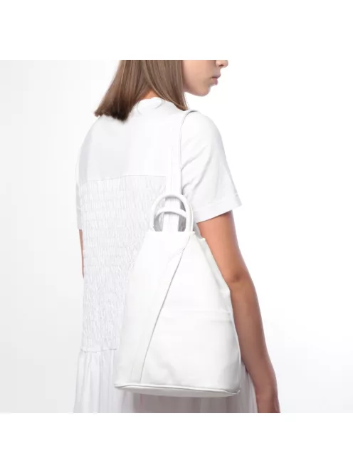 Hátizsák OLASZ BŐR 136 Fehér