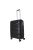 Bontour Flow fekete 4 kerekű közepes bőrönd