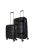 Bontour Flow fekete 4 kerekű kabinbőrönd és nagy bőrönd