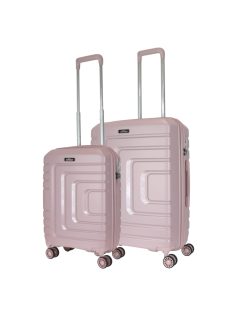   Bontour Charm rose gold 4 kerekű kabinbőrönd és közepes bőrönd