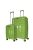 Bontour Charm zöld 4 kerekű kabinbőrönd és nagy bőrönd