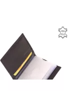 La Scala AD2038 barna bőr férfi kártyatartó