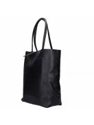 Olasz bőr 5228 Fekete kötős női 