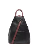 Hátizsák OLASZ BŐR 136 Fekete-barna