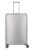 Travelite Next L ezüst nagy méretű prémium alumínium bőrönd