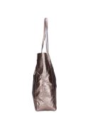 Olasz bőr 5228 Bronz kötős női 