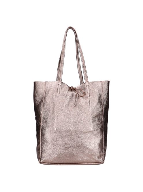 Olasz bőr 5228 Bronz kötős női 