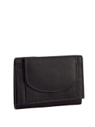La Scala DG-63 fekete kicsi bőr férfi pénztárca 