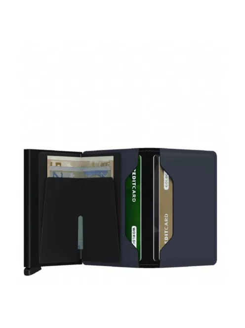 Secrid Slimwallet matte night blue automata kártyatartó 