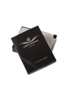 Pénztárca CORVO BIANCO CBS102 Fekete bőr férfi