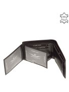 Pénztárca CORVO BIANCO CBS102 Fekete bőr férfi