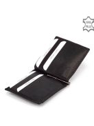 Pénztárca La Scala DG-91 Fekete bőr 