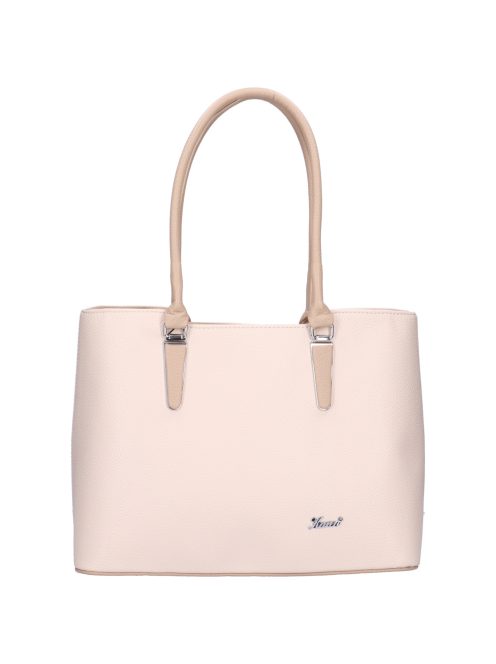 Karen Wena bézs-drapp rostbőr női válltáska