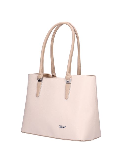 Karen Wena bézs-drapp rostbőr női válltáska