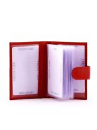 Sylvia Belmonte MS2038 piros bőr női kártyatartó és pénztárca