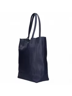 Táska Olasz bőr  5228 Kék kötős női 