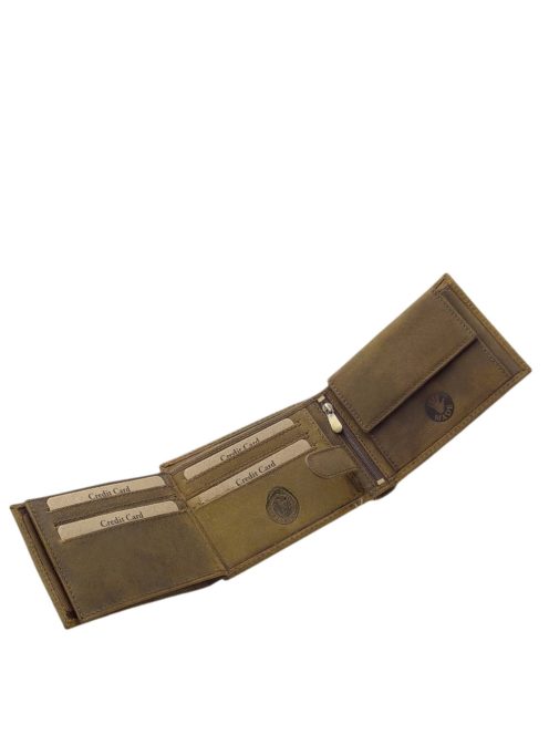 Green Deed TRAK1021 barna pénztárca