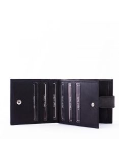 Sylvia Belmonte ADC25 fekete bőr férfi pénztárca 