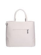 Karen Delia fehér-ezüst rostbőr női kézitáska