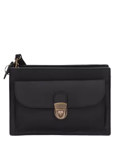 Autóstáska férfi 69-0001 Cippes Fekete bőr 