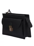 Autóstáska férfi 69-0001 Cippes Fekete bőr 