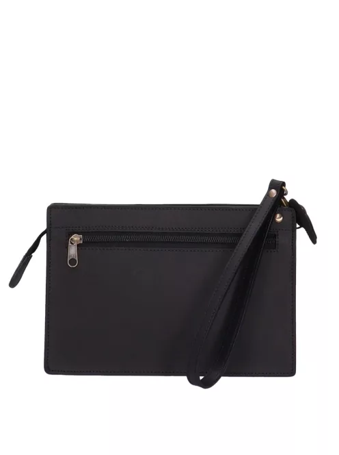 Autóstáska férfi 69-0001 Cippes Fekete bőr 