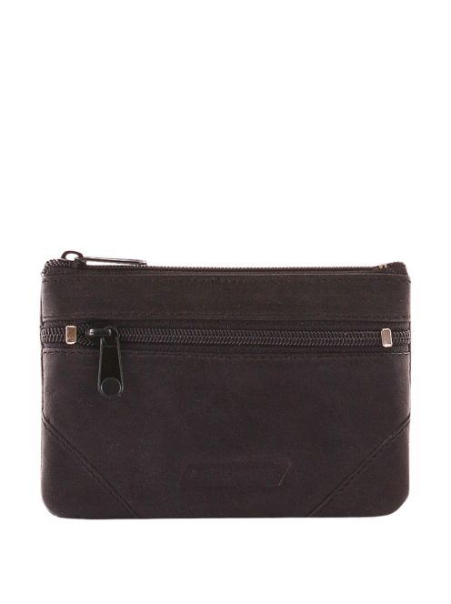 Sylvia Belmonte MS20 fekete bőr kulcstartó