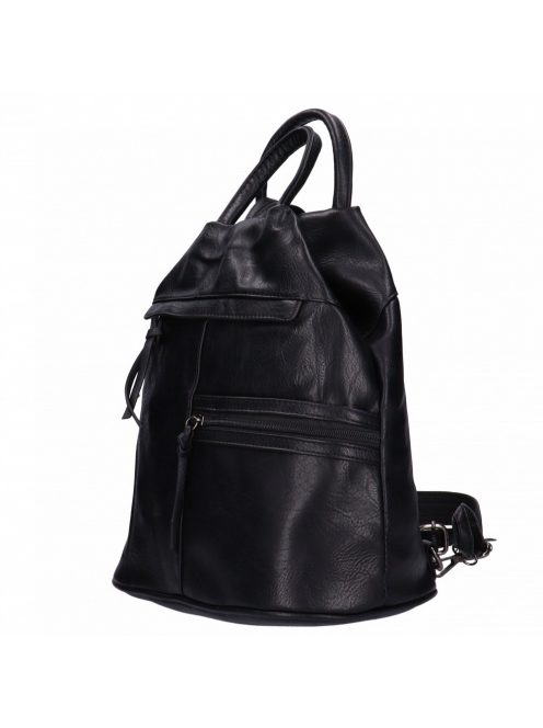 Hátizsák HB0195 Fekete divatos női
