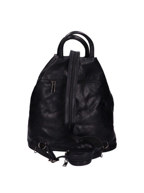 Hátizsák HB0195 Fekete divatos női