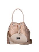 Karen Amosa rose gold-bézs rostbőr női kézitáska