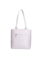 Karen Justa fehér rostbőr női válltáska