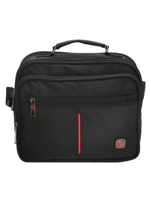 Oldaltáska ENRICO BENETTI Cornell 47147 Fekete Férfi