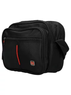 Oldaltáska ENRICO BENETTI Cornell 47147 Fekete Férfi