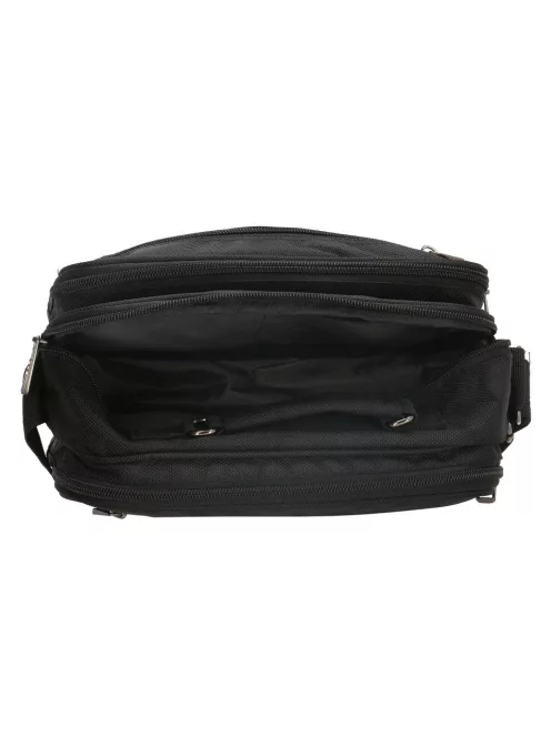 Oldaltáska ENRICO BENETTI Cornell 47147 Fekete Férfi