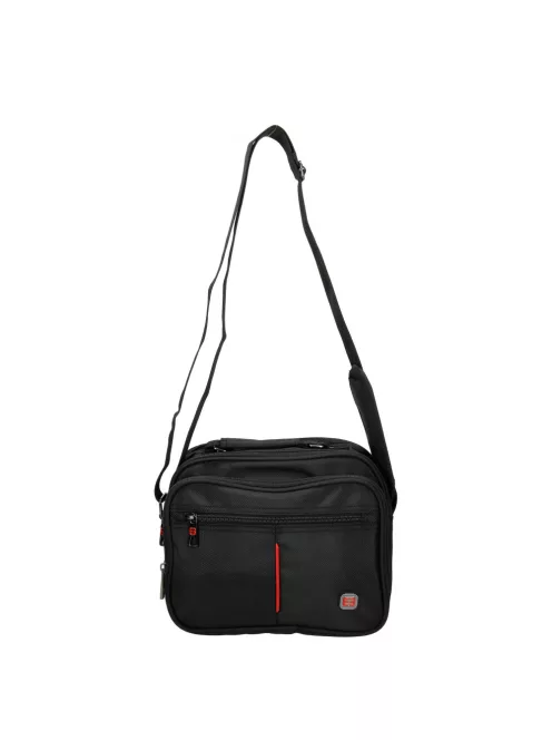 Oldaltáska ENRICO BENETTI Cornell 47147 Fekete Férfi