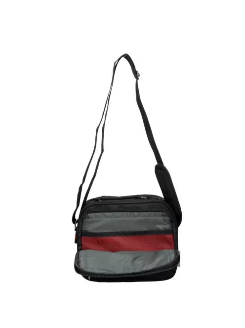 Oldaltáska ENRICO BENETTI Cornell 47147 Fekete Férfi