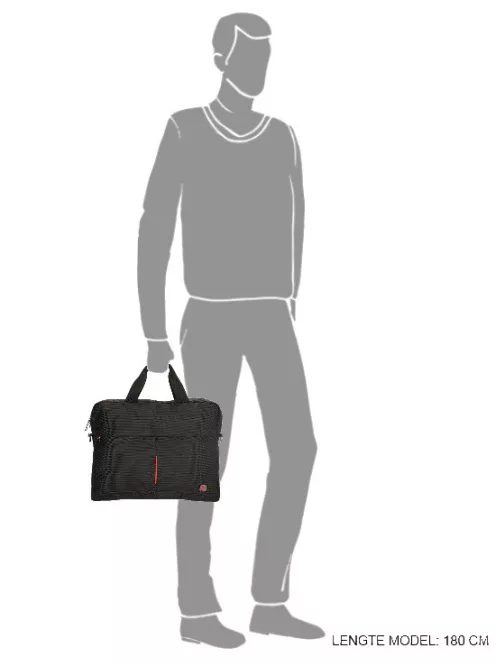 Laptoptáska ENRICO BENETTI Cornell 47183 001 Fekete 