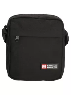 Oldaltáska ENRICO BENETTI Amsterdam 54295 001  Fekete Férfi