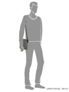 Oldaltáska ENRICO BENETTI Amsterdam 54295 012 Szürke Férfi