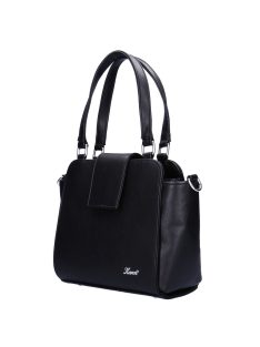 Karen Oliwia fekete rostbőr női kézitáska