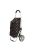 Beagles Alberic fekete-színes pöttyös gurulós bevásárló táska