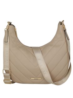 Travelite Barbara Cozy bézs steppelt női oldaltáska