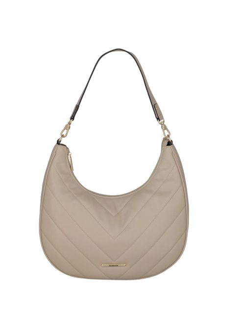 Travelite Barbara Cozy bézs steppelt női oldaltáska