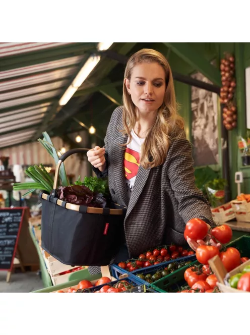 Bevásárló kosár REISENTHEL CARRYBAG Fekete-Arany fül