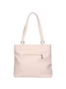 Karen Olga drapp-bézs rostbőr női válltáska