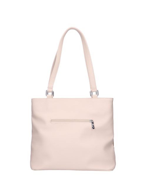 Karen Olga drapp-bézs rostbőr női válltáska