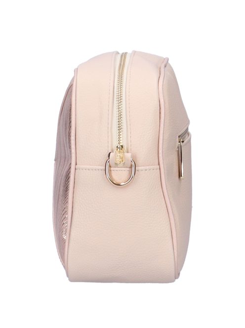 Karen Regina bézs-rose gold rostbőr női oldaltáska