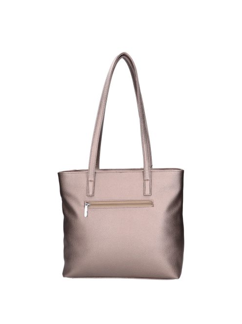 Karen Larisa grafit metál rostbőr női válltáska